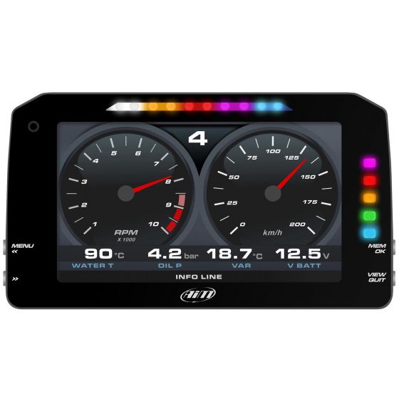 AIM Motorsport エーアイエム MXP Strada Dash 6インチカラーTFTディスプレイ Connection:OBDI –  Kujira Racing