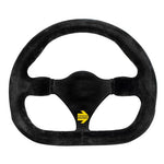 Momo モデル27 ステアリングホイール|Material:Suede 【 車 4輪 ステアリングホイール ステアリング ホイール steeringwheel ハンドル 内装パーツ 】