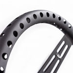 Longacre ロングエーカー 超軽量覆面合金製ステアリングホイール 【 車 4輪 ステアリングホイール ステアリング ホイール steeringwheel ハンドル 内装パーツ 】