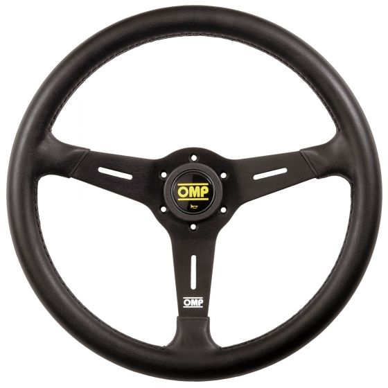 OMP オーエムピー サンドステアリングホイール380mm OMP オーエムピー OD/2031 フラット SAND STEEING WHEEL 【  車 4輪 ステアリングホイール ステアリング ホイール steeringwheel ハンドル 内装パーツ 】