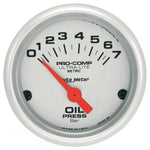 Auto Meter オートメーター 油圧（バー）Pro Comp Ultra-Lite air Core Movement Gauge 【 データ 計測器 ドライバー 補助 モータースポーツ 車 4輪 サーキット ケーブル 】