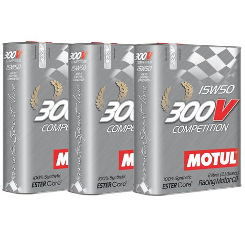 本国生産品 Motul モチュール 300Vコンペティション15W50合成エンジンオイル