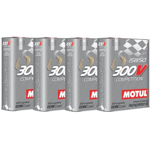 本国生産品 Motul モチュール 300Vコンペティション15W50合成エンジンオイル