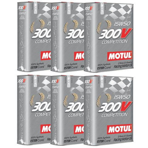 本国生産品 Motul モチュール 300Vコンペティション15W50合成エンジンオイル