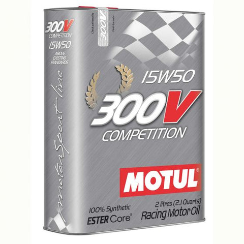 本国生産品 Motul モチュール 300Vコンペティション15W50合成エンジンオイル