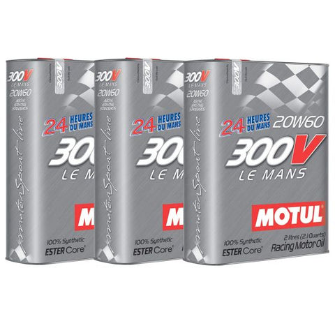 本国生産品 Motul モチュール 300Vルマン20W60合成エンジンオイル