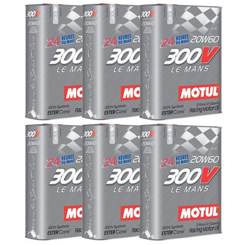 本国生産品 Motul モチュール 300Vルマン20W60合成エンジンオイル