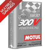 本国生産品 Motul モチュール 300Vパワーレーシング5W30合成エンジンオイル