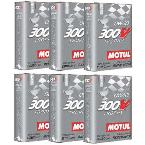 本国生産品 Motul モチュール 300Vトロフィー0W40合成エンジンオイル