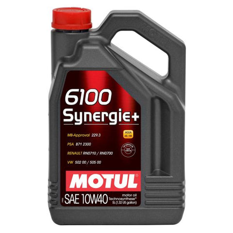 本国生産品 Motul モチュール 6100 Synergie + 10W40テクノシンセエンジンオイル