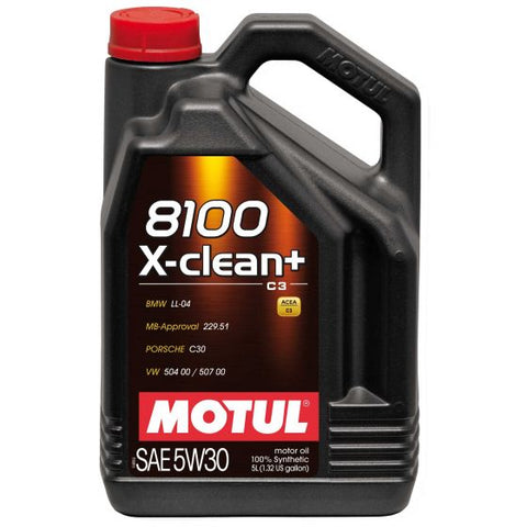 本国生産品 Motul モチュール 8100 X-Clean + 5W30合成エンジンオイル