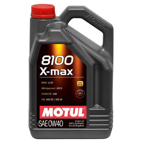 本国生産品 Motul モチュール 8100 X-Max0W40合成エンジンオイル