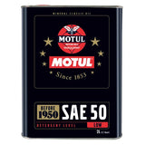 本国生産品 Motul モチュール SAE50ミネラルクラシックエンジンオイル