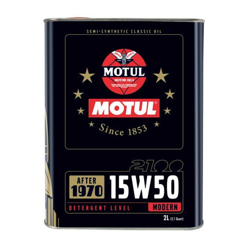 本国生産品 Motul モチュール 210015W50テクノシンセクラシックエンジンオイル