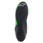 NEWモデル Alpinestars アルパインスターズ Tech1-KXカートブーツ Black / Fluro Green / White