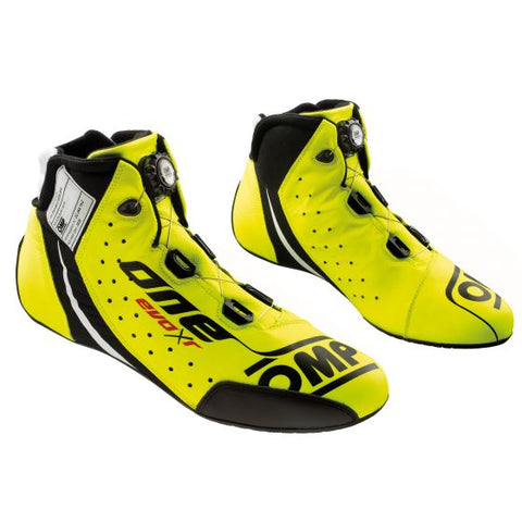 OMP オーエムピー One Evo XRレースシューズ　ワンエボ Fluro Yellow イエロー