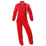 【OMP】クラシックレーシングスーツ|Colour:Red