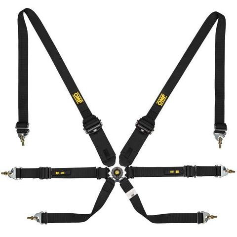 OMP オーエムピー One 3+2 Convertible 6 Point Saloon Harness 【 サーキット レース シートベルト 内装パーツ 車 4輪 】