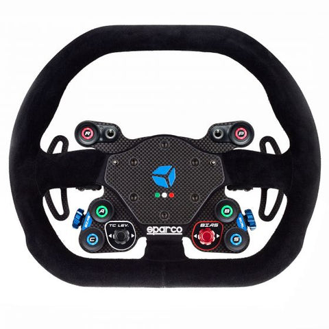 Cube Controls GT PRO Sparco Simレーシングステアリングホイール - ワイヤレス 【 レーシングシミュレーター ゲーム 4輪 SIM 】