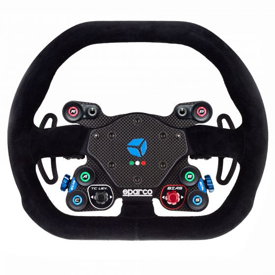 Cube Controls GT PRO Sparco Simレーシングステアリングホイール - ワイヤレス 【 レーシングシミュレーター ゲーム  4輪 SIM 】