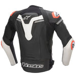 Alpinestars アルパインスターズ ミサイルイグニッションレザーオートバイジャケット -  Tech Air Compatible|Colour:Black / White / Red Fluro