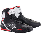 Alpinestarsアルパインスターズより速い3ライドニットオートバイの靴Black/White/Red【2輪バイクオートバイ】