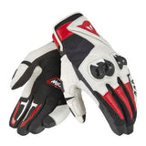 Dainese ダイネーゼ MIG C2 ユニセックス レザー モーターサイクル グローブ カラー black_white_red_lava 【 グローブ オートバイグローブ 保護 安心 安全 アウトドア メンズ レディース