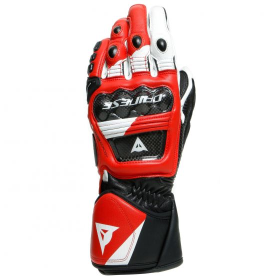 Dainese ダイネーゼ Druid 3 Motorcycle Gloves カラー Black/White/Lava Red 【 グローブ  オートバイグローブ 保護 安心 安全 アウトドア メンズ レディース