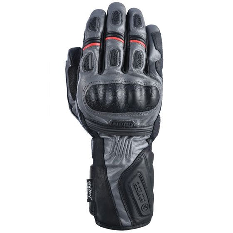 Oxford オックスフォード アドバンスト モンディアル ロング モーターサイクル グローブ カラー Grey/Black 【 グローブ オートバイグローブ 保護 安心 安全 アウトドア メンズ レディース