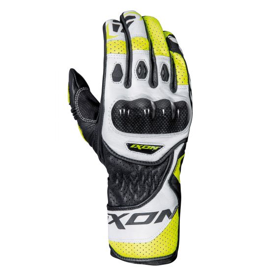 Ixon イクソン RS Circuit-R Leather/Textile Motorcycle Gloves