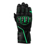 RST3033S1レザーモーターサイクルグローブ|Colour:Black/Grey/NeonGreen