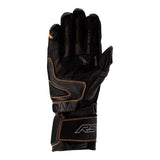 RST3033S1レザーモーターサイクルグローブ|Colour:Black/Grey/NeonOrange