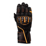RST3033S1レザーモーターサイクルグローブ|Colour:Black/Grey/NeonOrange