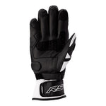 RST3046スポーツミッドウォータープルーフレザーバイク用グローブ|Colour:White/Black
