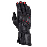 KnoxノックスOultonモーターサイクルグローブ|Colour:Black/Red