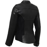 Knox ノックス Ladies Phelix Leather Motorcycle Jacket Colour Black 【 バイク 2輪 ジャケット かっこいい お洒落 モーターサイクル オートバイ レザー 】