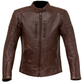 Merlin マーリン Draycott Leather Motorcycle Jacket Colour Oxblood 【 バイク 2輪 ジャケット かっこいい お洒落 モーターサイクル オートバイ レザー 】
