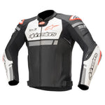 Alpinestars アルパインスターズ Missile Ignition Leather Motorcycle Jacket - Tech Air Compatible Colour Black / White / Red Fluro 【 バイク 2輪 ジャケット かっこいい お洒落 モーターサイクル オートバイ レザー 】