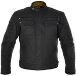 Oxford オックスフォード Hardy Wax Motorcycle Jacket Colour Black 【 バイク 2輪 ジャケット かっこいい お洒落 モーターサイクル オートバイ テキスタイル 】