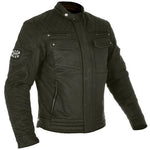 Oxford オックスフォード Hardy Wax Motorcycle Jacket Colour Olive 【 バイク 2輪 ジャケット かっこいい お洒落 モーターサイクル オートバイ テキスタイル 】