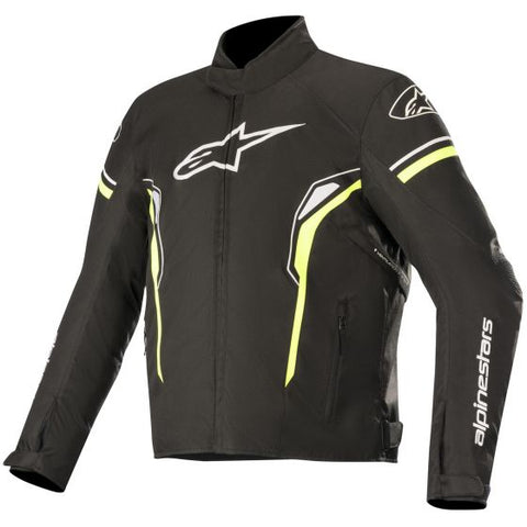 Alpinestars アルパインスターズ T-SP-1 防水モーターサイクルジャケット Colour Black / Fluro Yellow 【 バイク 2輪 ジャケット かっこいい お洒落 モーターサイクル オートバイ テキスタイル 】