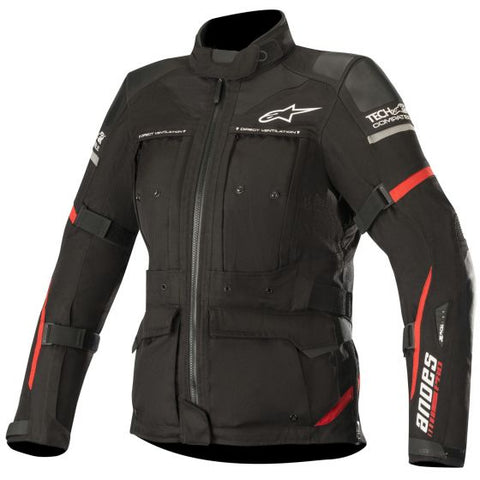 Alpinestars アルパインスターズ Stella Andes Pro Drystar Motorcycle Jacket - Tech-Air Compatible Colour Black / Red 【 バイク 2輪 ジャケット かっこいい お洒落 モーターサイクル オートバイ テキスタイル 】