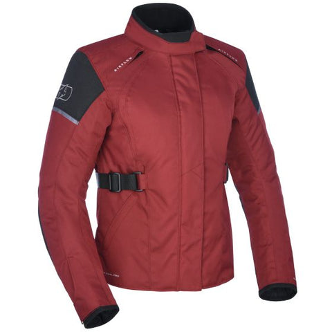 Oxford オックスフォード Dakota 2.0 レディース テキスタイル モーターサイクル ジャケット Colour Burgundy 【 バイク 2輪 ジャケット かっこいい お洒落 モーターサイクル オートバイ テキスタイル 】