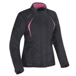 Oxford オックスフォード Dakota 2.0 レディース テキスタイル モーターサイクル ジャケット Colour Black / Pink 【 バイク 2輪 ジャケット かっこいい お洒落 モーターサイクル オートバイ テキスタイル 】
