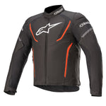 Alpinestars アルパインスターズ T-Jaws V3 ウォータープルーフ テキスタイル モーターサイクル ジャケット Colour Black / Red Fluro 【 バイク 2輪 ジャケット かっこいい お洒落 モーターサイクル オートバイ テキスタイル 】