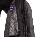 RST 2366 アトラス テキスタイル モーターサイクル ジャケット Colour Black / Black 【 バイク 2輪 ジャケット かっこいい お洒落 モーターサイクル オートバイ テキスタイル 】