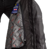 RST 2366 アトラス テキスタイル モーターサイクル ジャケット Colour Black / Black 【 バイク 2輪 ジャケット かっこいい お洒落 モーターサイクル オートバイ テキスタイル 】