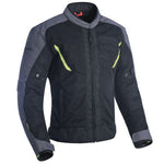 Oxford オックスフォード Delta 1.0 Air Textile Motorcycle Jacket Colour Black / Grey / Fluro 【 バイク 2輪 ジャケット かっこいい お洒落 モーターサイクル オートバイ テキスタイル 】
