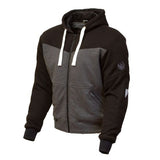 Merlin マーリン Hurley Hoody Textile Motorcycle Jacket Colour Black / Grey 【 バイク 2輪 ジャケット かっこいい お洒落 モーターサイクル オートバイ テキスタイル 】