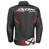 Ixon イクソン ドラコ ロードスター テキスタイル モーターサイクル ジャケット Colour Black / White / Red 【 バイク 2輪 ジャケット かっこいい お洒落 モーターサイクル オートバイ テキスタイル 】